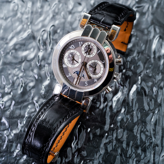 black-alligator-leather-strap-for-harry-winston-perpetual-calendar-timezone-on-watch.png
