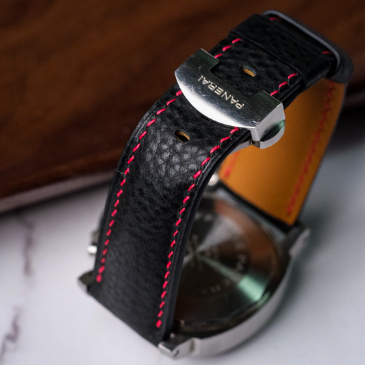 black-chevre-leather-watch-strap-for-Panerai-Luminor-Backside.png
