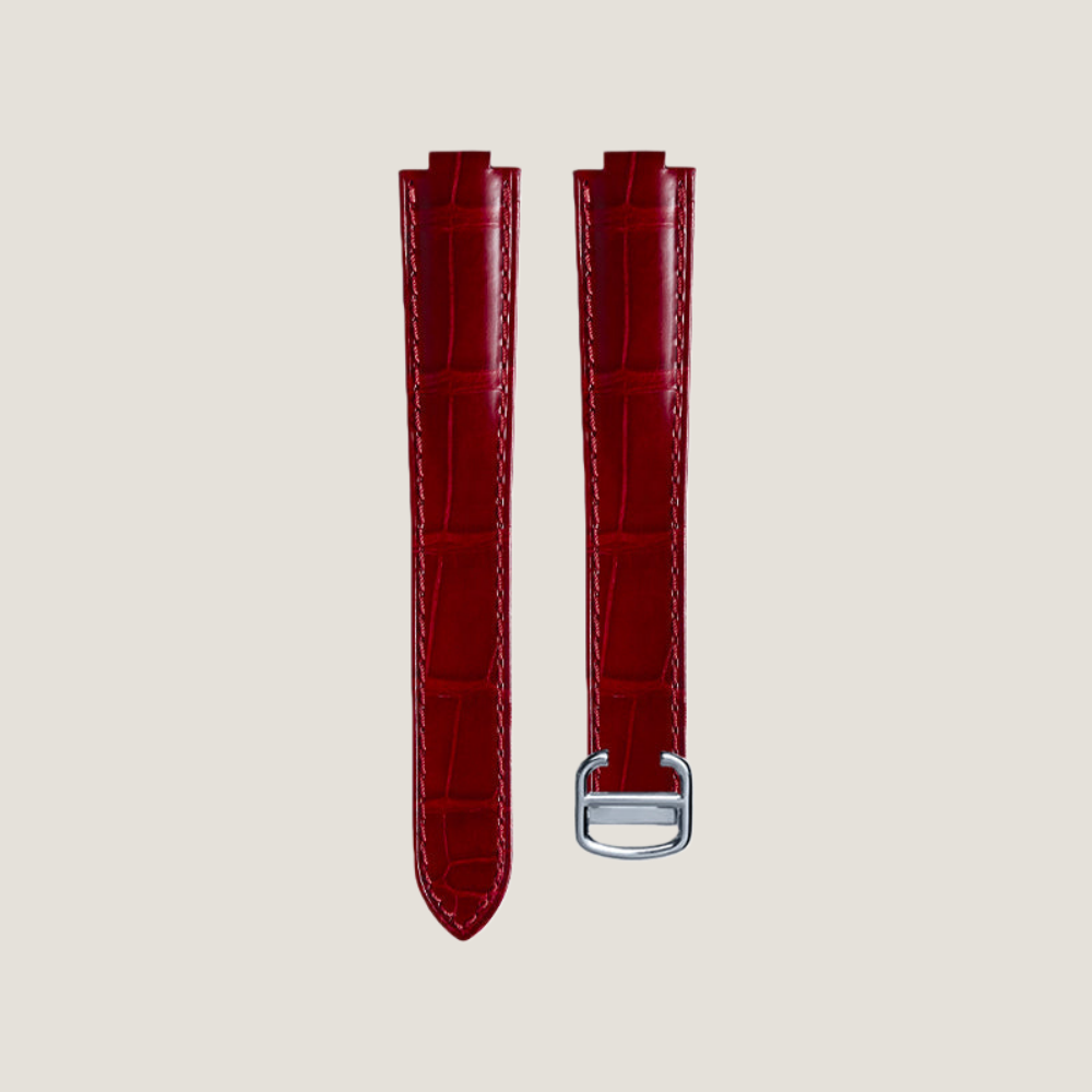 red-alligator-leather-watch-strap-for-cartier-ballon-bleu-with-tang-buckle.png