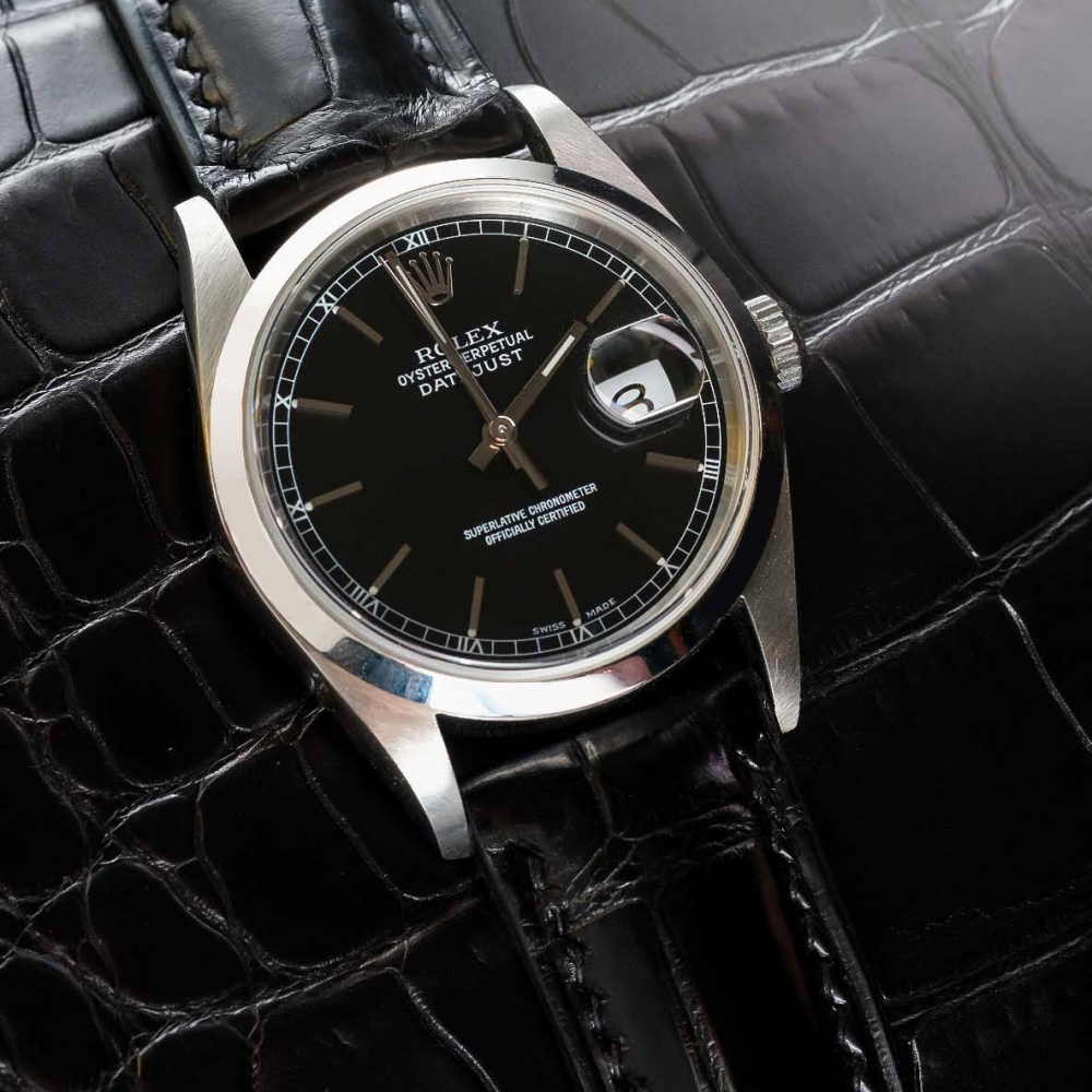Black-alligator-leather-watch-strap-for-Rolex-Datejust-36mm-black-watch.png