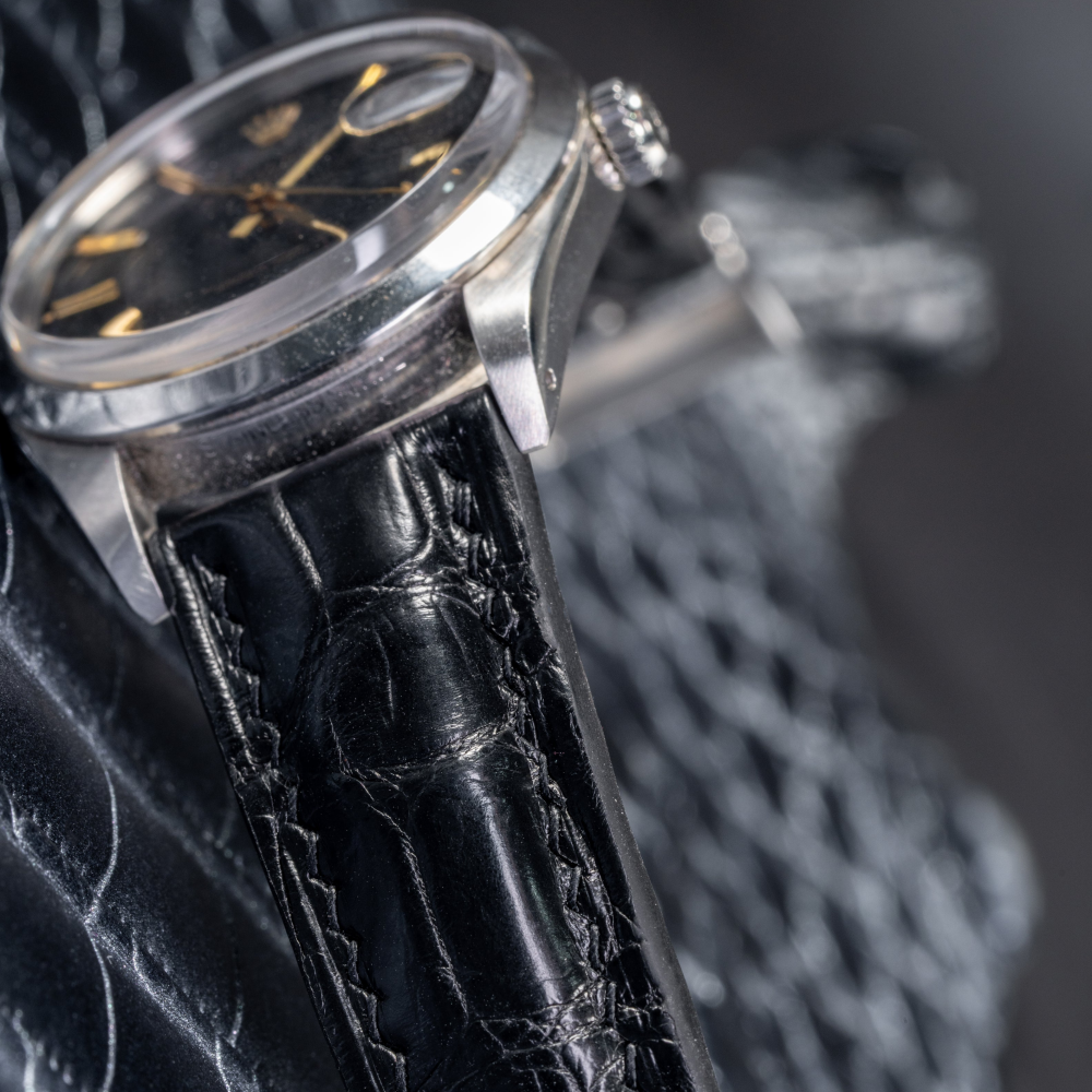 Black-alligator-leather-watch-strap-for-Rolex-OysterPerpetual-date-stitching.png