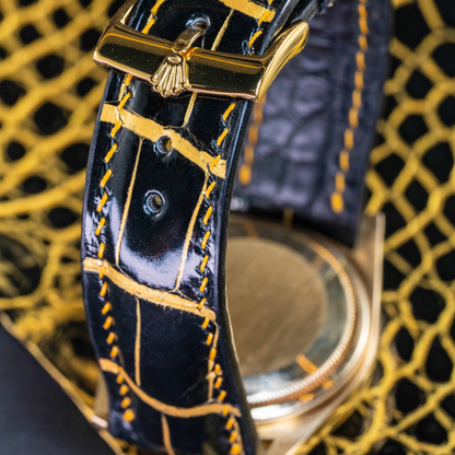 Black-gold-alligator-leather-watch-strap-for-Rolex-Datejust-31mm-backside.png