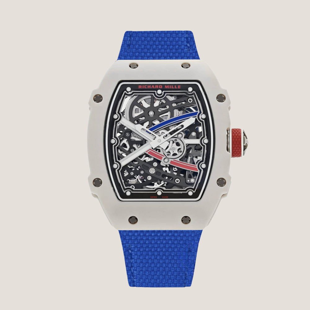 Blue-Velcro-Watch-Strap-for-Richard-Mille-on-watch-1.png