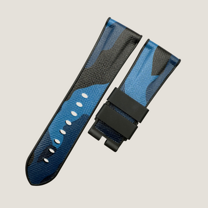 Bracelet en caoutchouc FKM style voile pour Panerai