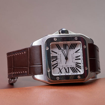 Brown-alligator-leather-watch-strap-for-Cartier-Santos-100.jpg