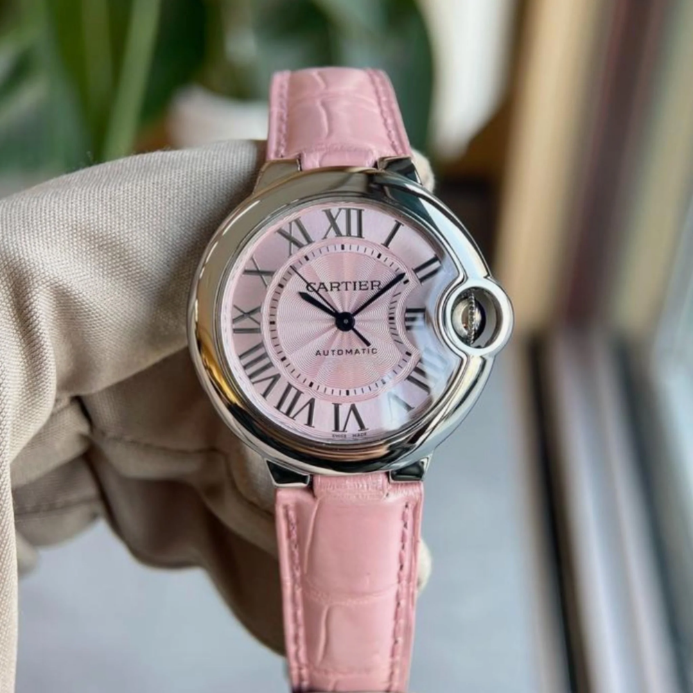 Cartier-ballon-bleu-with-Pink-Alligator-leather-watch-strap.png