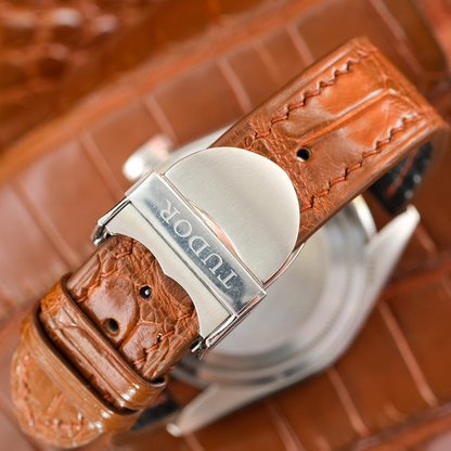 Chestnut-brown-alligator-leather-strap-for-tudor-black-bay-GMT-backside.png