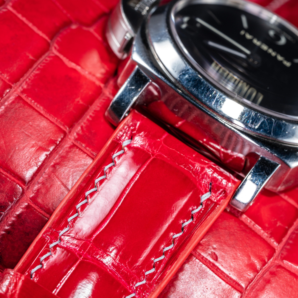 Ferrari-red-alligator-leather-watch-strap-for-Panerai-Luminor-with-white-stitching.png