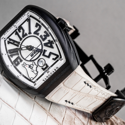 Himalayan-alligator-leather-watch-strap-for-frank-muller-vanguard-FR2-black-white.png
