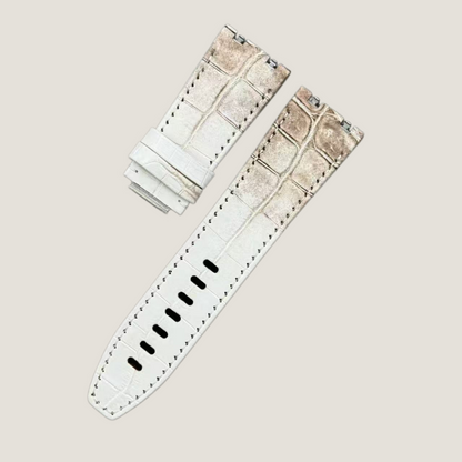 Bracelet en cuir d'alligator pour AP Royal Oak Offshore 43mm