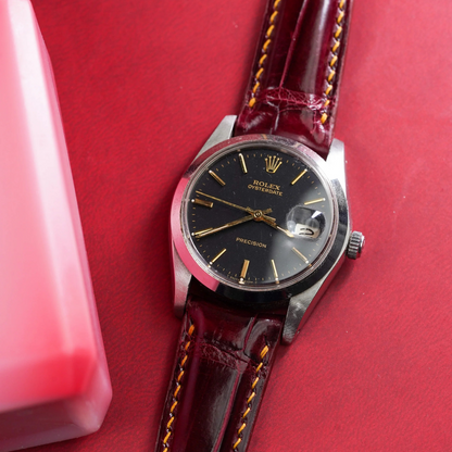 Maroon-Red-alligator-leather-watch-strap-for-Rolex-OysterPerpetual.png