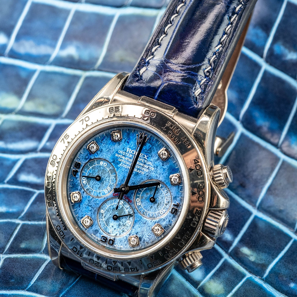 Navy-Blue-alligator-leather-watch-strap-for-Rolex-Daytona-Detail.png