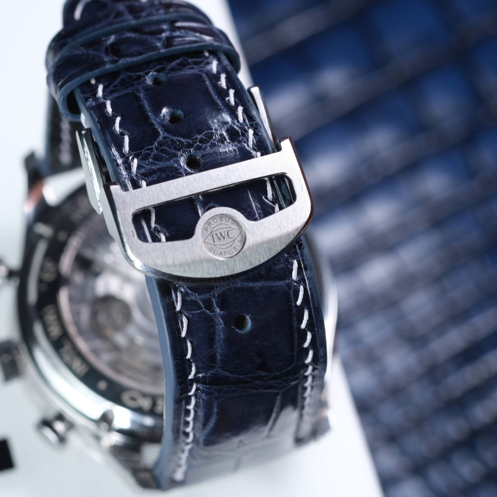 Navy-blue-alligator-leather-strap-for-iwc-portugieser-chronograph-buckle.png