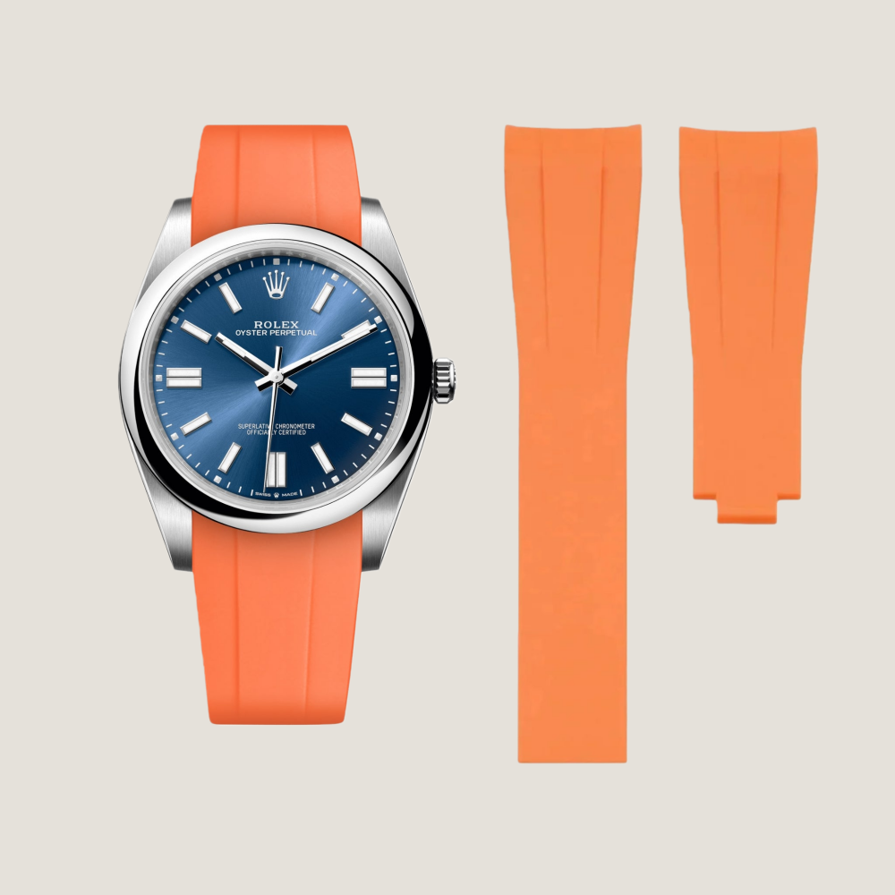 Orange-deployant-rubber-strap-for-rolex-oyster-perpetual-41mm-with-Watch.png
