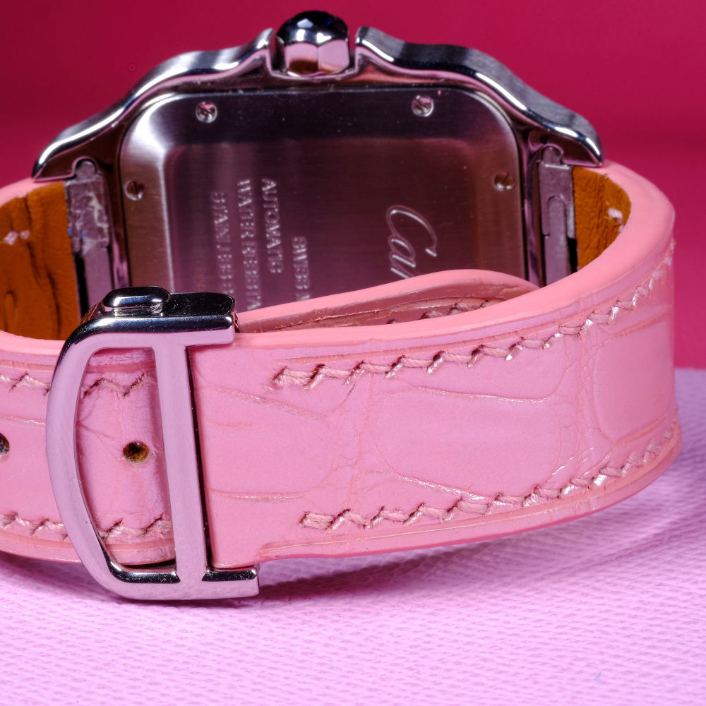 Pink-alligator-leather-watch-strap-for-Cartier-New-Santos-Backside.png