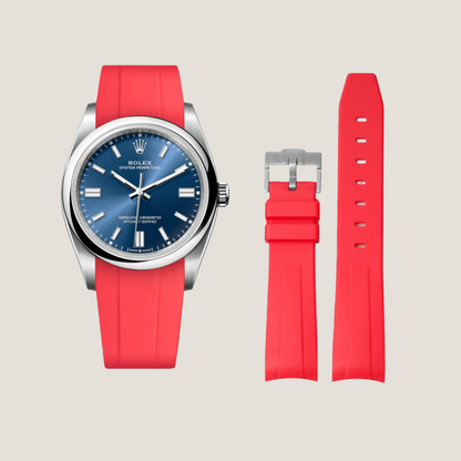 Red-rubber-strap-for-rolex-oyster-perpetual-36mm-with-Watch.png