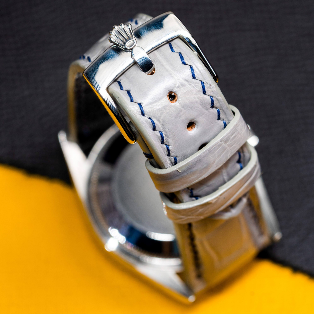 Rhino-Grey-alligator-leather-watch-strap-for-Rolex-OysterPerpetual-backside.png