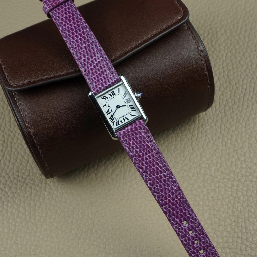 Violet-lizard-leather-strap-for-cartier-tank.png