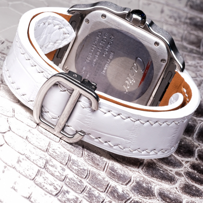 White-alligator-leather-watch-strap-for-Cartier-New-Santos-Lining.png