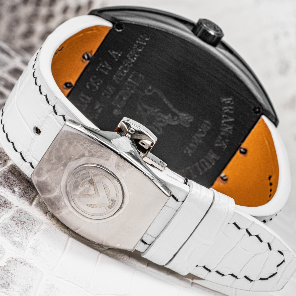 White-alligator-leather-watch-strap-for-frank-muller-vanguard-FR2-black-stitching-backside.png