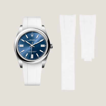White-deployant-rubber-strap-for-rolex-oyster-perpetual-41mm-with-Watch.png