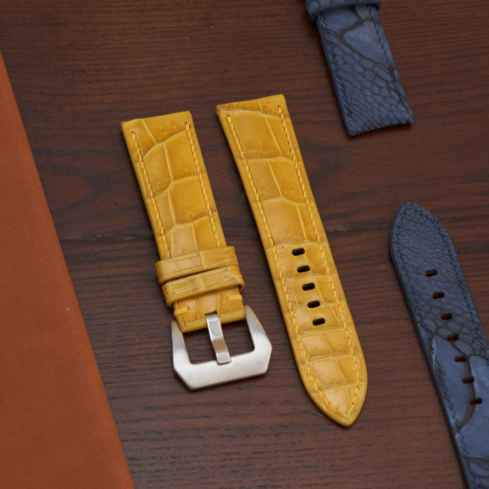Yellow-alligator-leather-watch-strap-for-Panerai-Radiomir.png