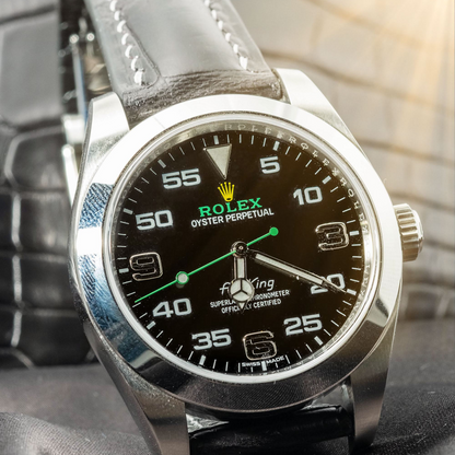 balck-alligator-leather-watch-strap-for-Rolex-air-king.png
