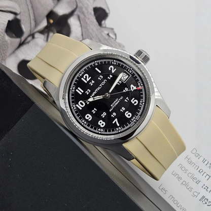 beige-fkm-rubber-strap-for-hamilton-khaki-field-on-watch.png