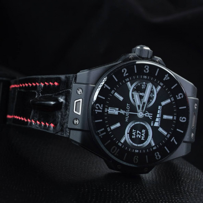 black-alligator-leather-strap-for-Hublot-big-bang-e-black-on-watch.png
