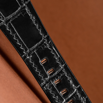 black-alligator-leather-strap-for-Zenith-El-Primero-Defy-stitching.png