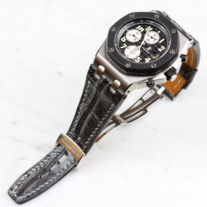 black-alligator-leather-strap-for-ap-royal-oak-shore-with-silver-stitching.png