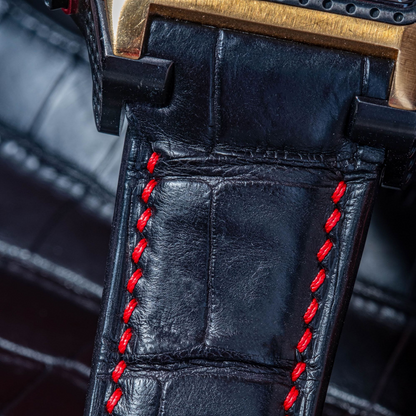 black-alligator-leather-strap-for-delacour-bichrono-red-stitching-detail.png