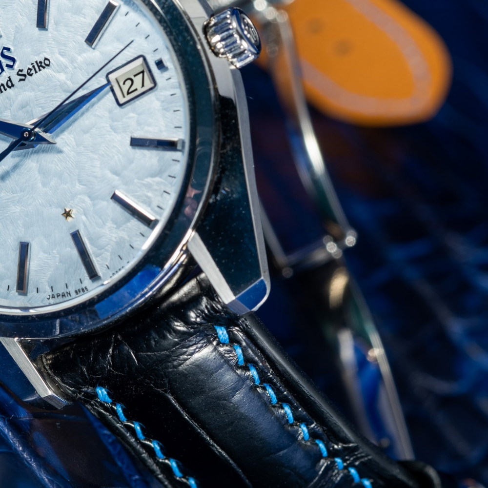 black-alligator-leather-strap-for-grand-seiko-sbgp017-with-blue-stitching-detail.png