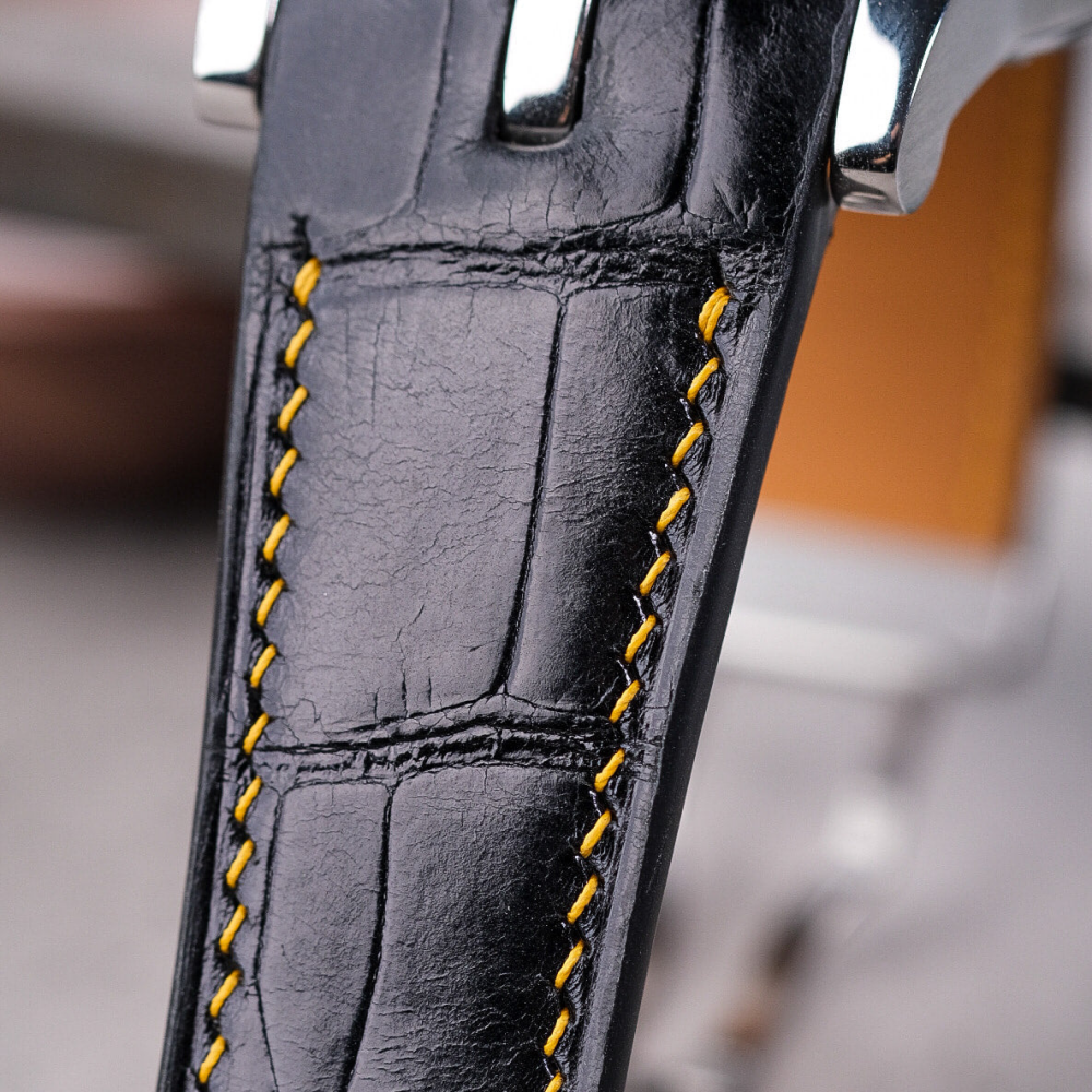 black-alligator-leather-strap-for-roger-dubuis-excalibur-stitching.png