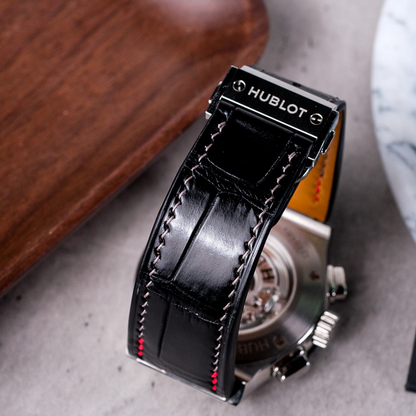 black-alligator-leather-watch-strap-for-Hublot-classic-fusion-backside.png