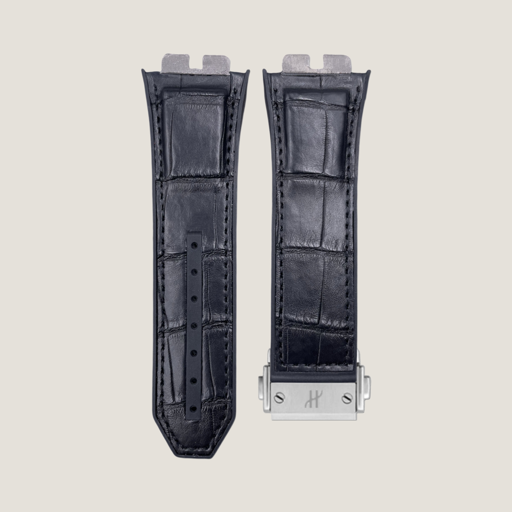 black-alligator-rubber-lining-strap-for-Hublot-and-buckle.png