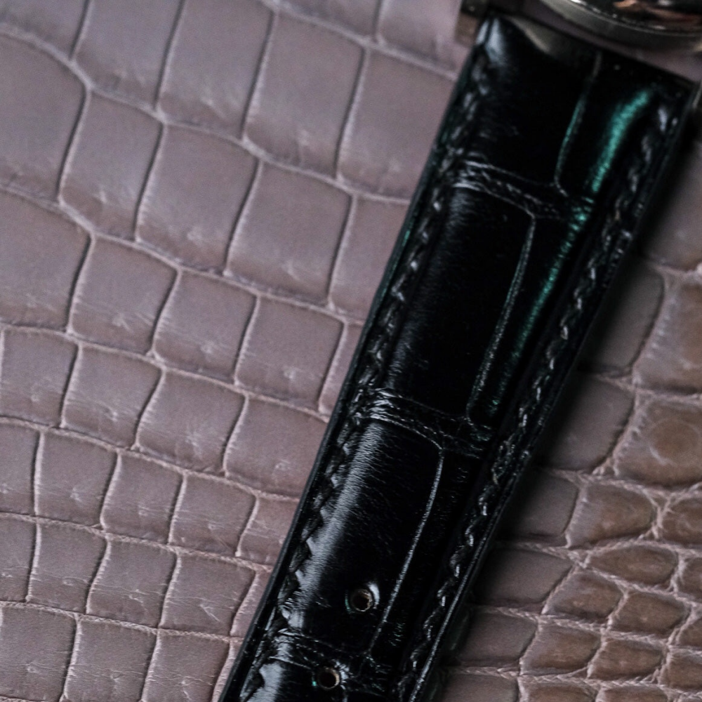 Alligator Leather Strap for A. Lange & Söhne Flyback