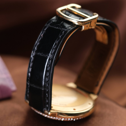 black-deployant-alligator-leather-watch-strap-for-cartier-ballon-bleu-On-Watch.png
