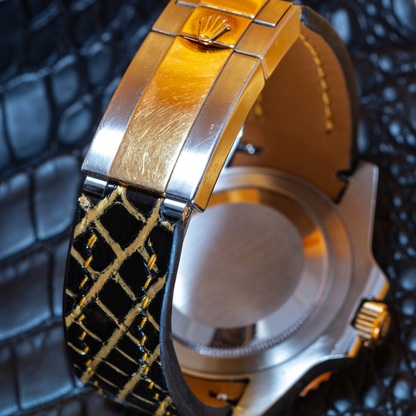 black-gold-alligator-leather-strap-for-rolex-gtm-ii-116713LN--78203-backside.png