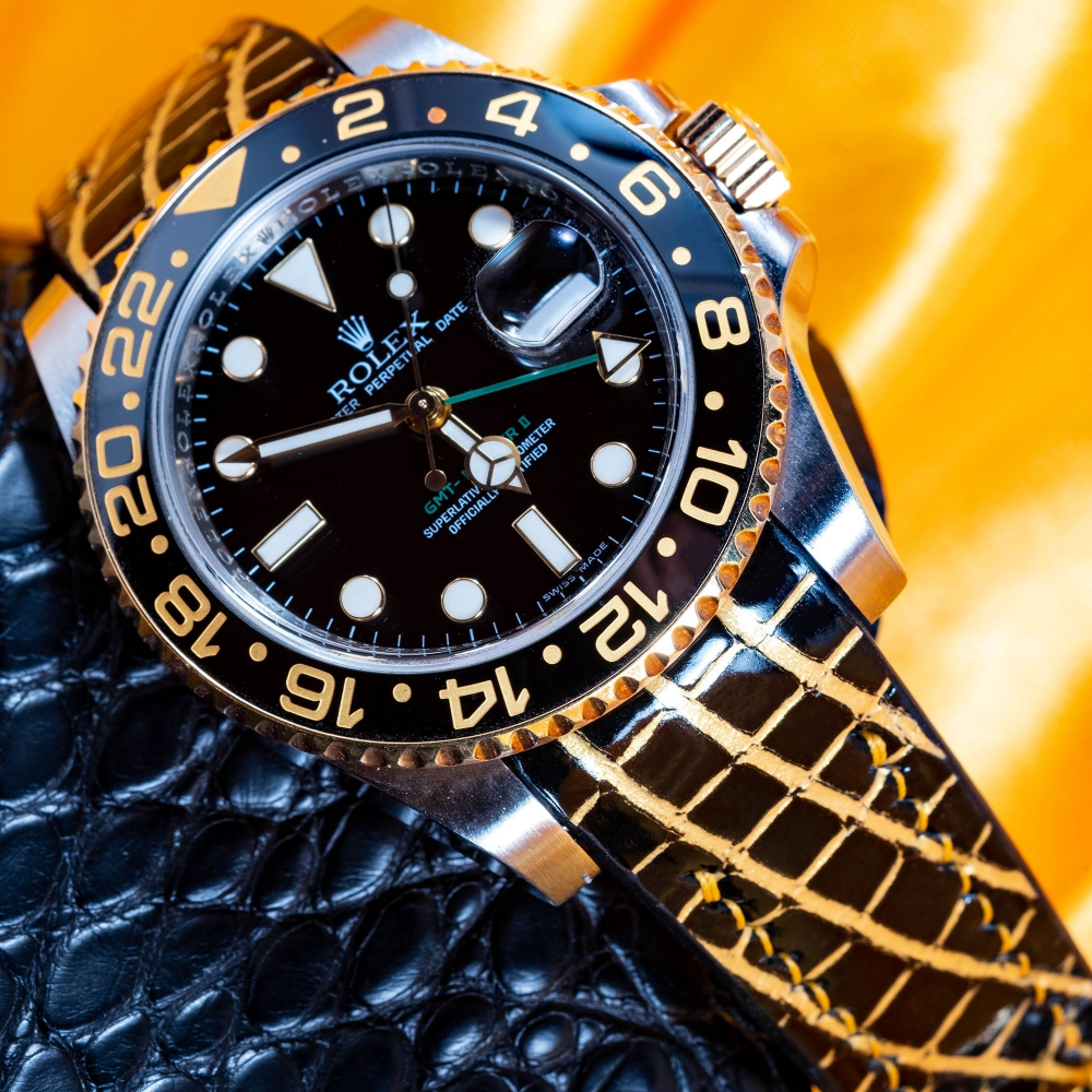 black-gold-alligator-leather-strap-for-rolex-gtm-ii-116713LN--78203-watch.png