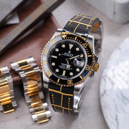 black-gold-alligator-leather-strap-for-rolex-submariner-40mm-yellow-gold-stitching.png