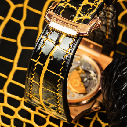 black-gold-alligator-leather-watch-strap-for-Patek-Philippe-Nautilus-5712r-backside.png