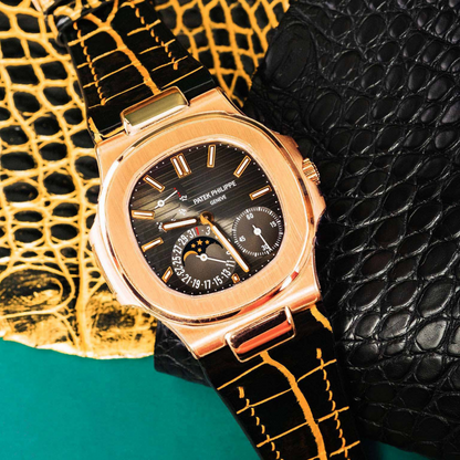 black-gold-alligator-leather-watch-strap-for-Patek-Philippe-Nautilus-5712r.png