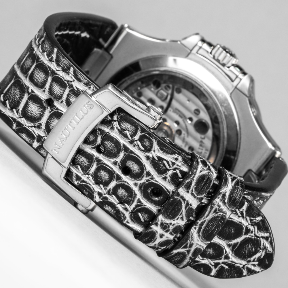 black-silver-alligator-leather-watch-strap-for-Patek-Philippe-Nautilus-5712gbackside.png
