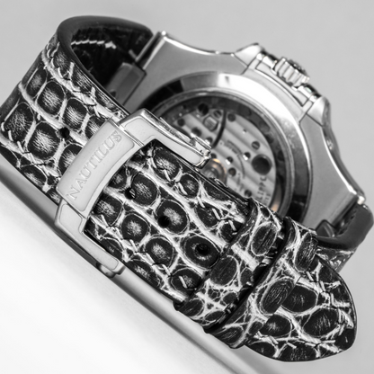 black-silver-alligator-leather-watch-strap-for-Patek-Philippe-Nautilus-5712gbackside.png