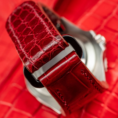 blood-red--alligator-leather-watch-strap-for-Rolex-Sea-Dweller-backside.png