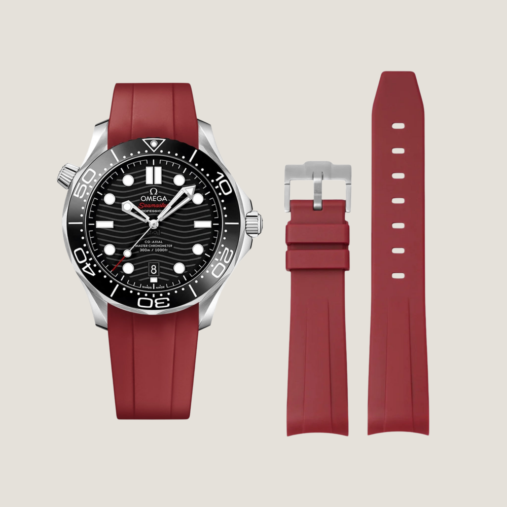 bordeaux-FKM-rubber-strap-for-omega-seamaster-300-with-watch.png