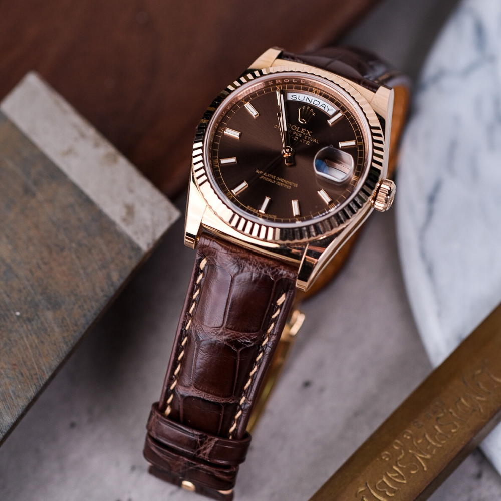 brown-alligator-leather-strap-Rolex-day-date.png
