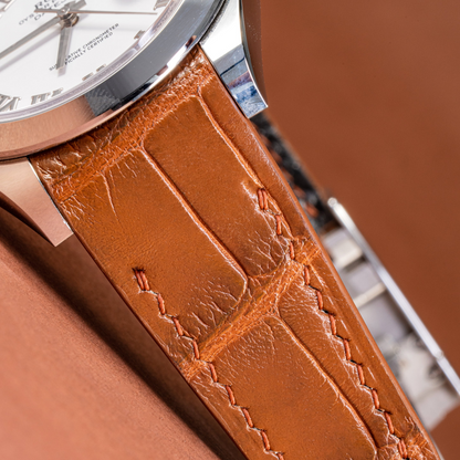 chestnut-brown-alligator-leather-watch-strap-for-Rolex-Datejust-41mm-stitching.png