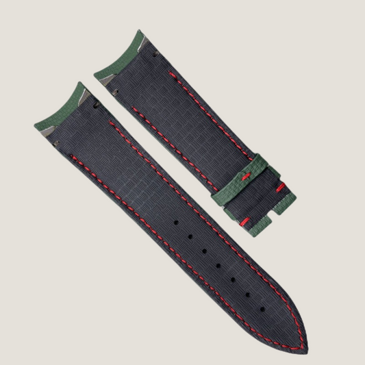 dark-green-fkm-rubber-strap-sailcloth-pattern-for-Breguet-Type-XXI-3810-backside.png